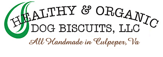 Healthy & Organic Dog Biscuits Logo